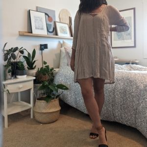 Dee Elle - Neutral Boho Dress